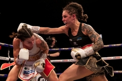 Eva Wahlstrom vs Terri Harper, WBC and IBO Super-Featherweight Bout , FlyDSA Arena in Sheffield. 
8th February 2020
Picture By Mark Robinson.