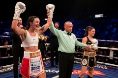 Eva Wahlstrom vs Terri Harper, WBC and IBO Super-Featherweight Bout , FlyDSA Arena in Sheffield. 
8th February 2020
Picture By Mark Robinson.