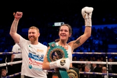 Eva Wahlstrom vs Terri Harper, WBC and IBO Super-Featherweight Bout , FlyDSA Arena in Sheffield. 
8th February 2020
Picture By Mark Robinson.