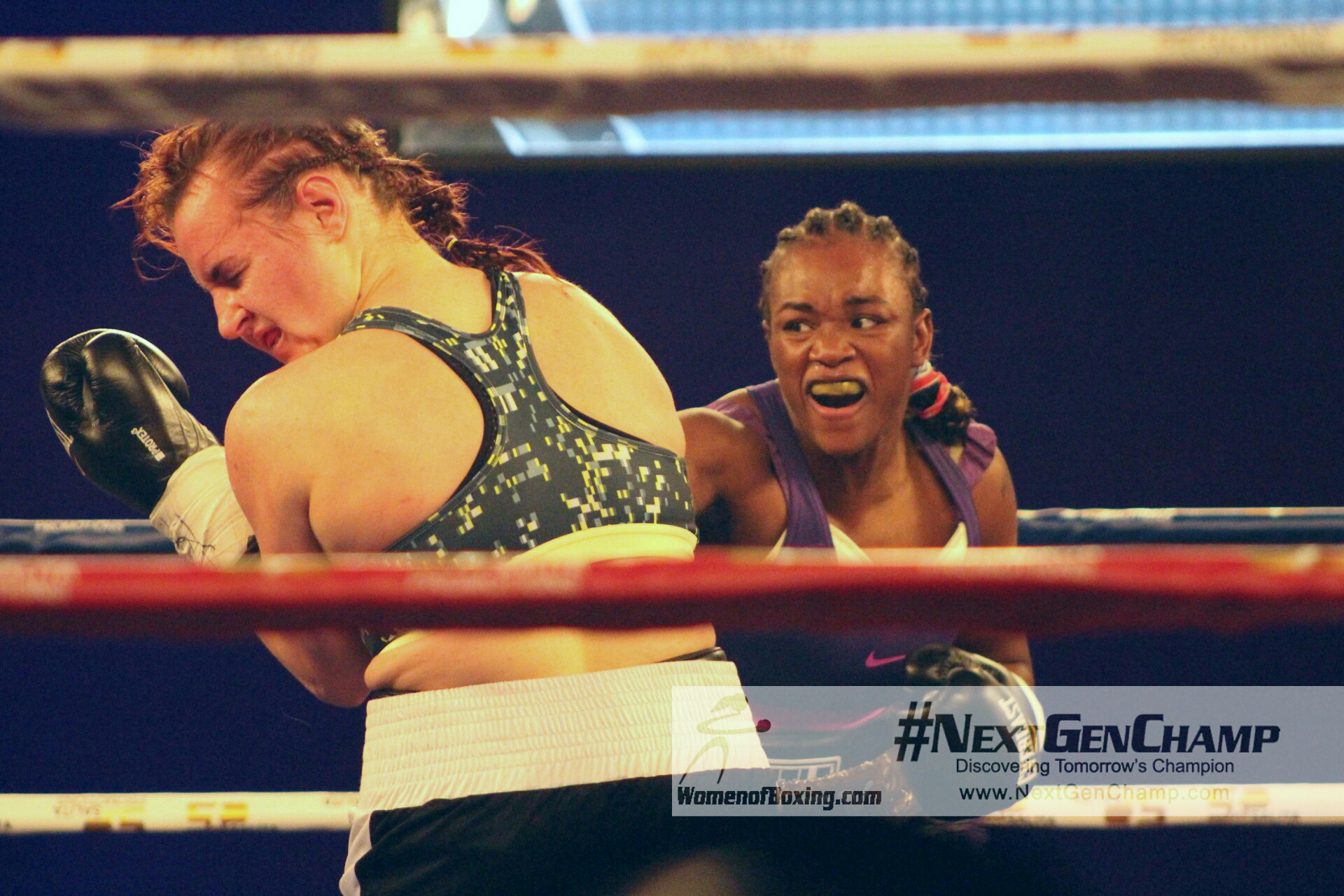 Claressa Shields Demolishes Szilvia Szabados in 4 on ShoBox Main Event to Claim the NABF Title